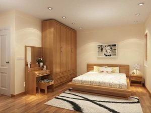 Bố trí phòng ngủ chữ L hợp phong thủy