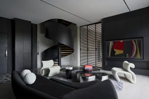 Căn hộ duplex lấy cảm hứng từ bầu trời đầy sao