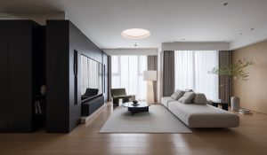 Ghép 3 căn hộ thành không gian 180 m2 tiện nghi
