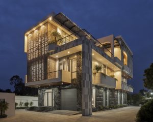 Biệt thự hiện đại với hiệu ứng “hoa nắng”