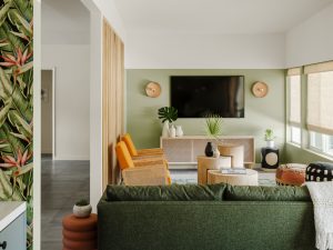 Sơn nhà màu xanh cốm – Căng tràn nhựa sống mùa xuân về
