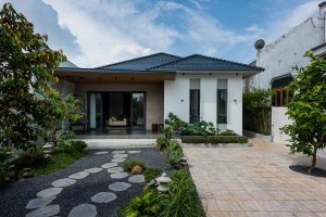 Nhà nghỉ dưỡng đưa mảng xanh vào từng không gian nhỏ