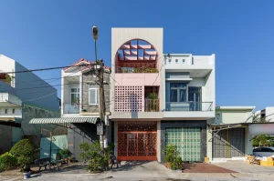 Nhà phố xoay quanh không gian học và chơi của trẻ