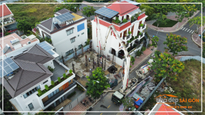 Cập nhật hình ảnh công tác đổ bê tông cột tầng trệt Mrs. Nữ’s Villa