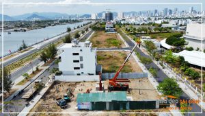 Cập nhật hình ảnh công tác ép cọc Mr. Thiết’s Villa