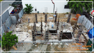 Cập nhật hình ảnh đổ bê tông cột tầng trệt Mr. Sơn’s House
